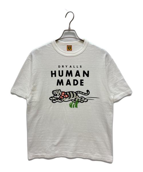 HUMAN MADE（ヒューマンメイド）HUMAN MADE (ヒューマンメイド) 半袖Tシャツ/White Tiger Graphic Tee ホワイト サイズ:Lの古着・服飾アイテム
