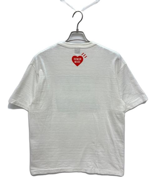 HUMAN MADE（ヒューマンメイド）HUMAN MADE (ヒューマンメイド) 半袖Tシャツ/White Tiger Graphic Tee ホワイト サイズ:Lの古着・服飾アイテム