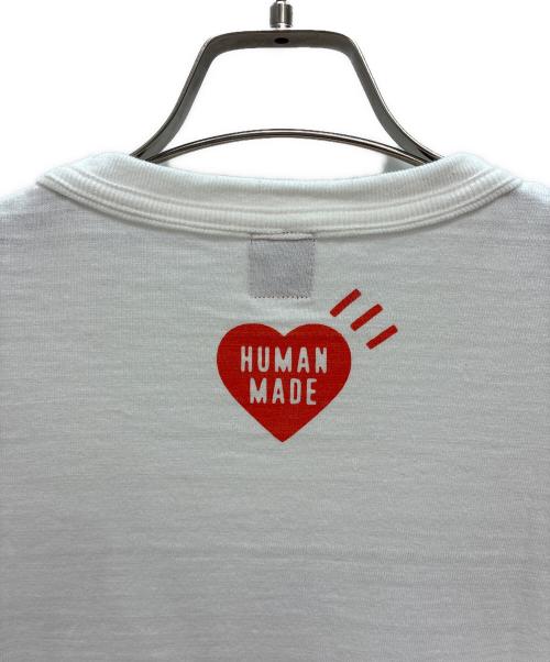 HUMAN MADE（ヒューマンメイド）HUMAN MADE (ヒューマンメイド) 半袖Tシャツ/White Tiger Graphic Tee ホワイト サイズ:Lの古着・服飾アイテム