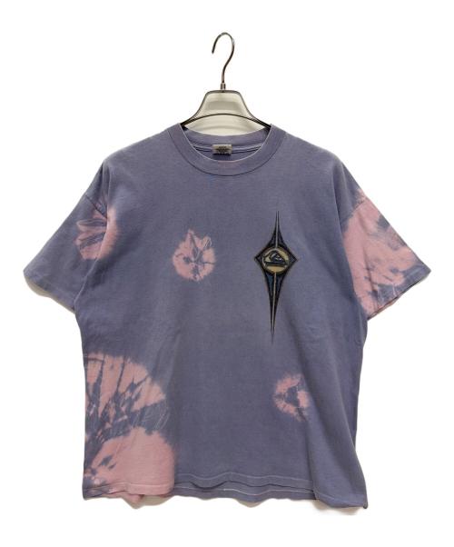 Quiksilver（クイックシルバー）Quiksilver (クイックシルバー) 90s USA製 半袖Tシャツ ラベンダー サイズ:XLの古着・服飾アイテム