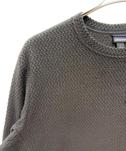 Patagonia（パタゴニア）Patagonia (パタゴニア) R1 エア・クルー ブラック サイズ:Lの古着・服飾アイテム
