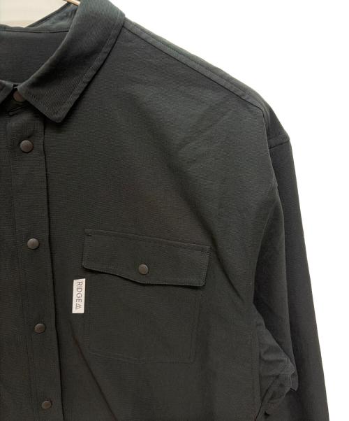 RIDGE MOUNTAIN GEAR（リッジマウンテン ギア）RIDGE MOUNTAIN GEAR (リッジマウンテン ギア) 長袖シャツ ブラック サイズ:Mの古着・服飾アイテム