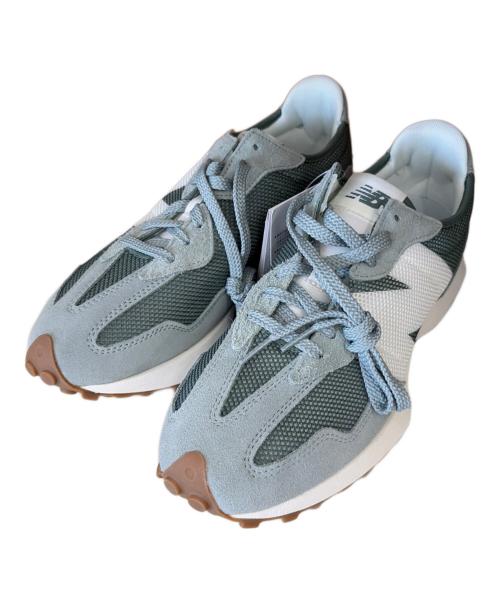 NEW BALANCE（ニューバランス）NEW BALANCE (ニューバランス) MS327MS ローカットスニーカー グリーン×ホワイト サイズ:28.5cm 未使用品の古着・服飾アイテム