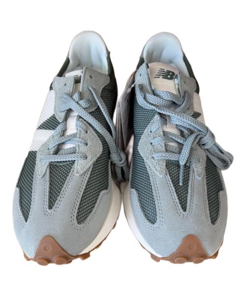 NEW BALANCE（ニューバランス）NEW BALANCE (ニューバランス) MS327MS ローカットスニーカー グリーン×ホワイト サイズ:28.5cm 未使用品の古着・服飾アイテム
