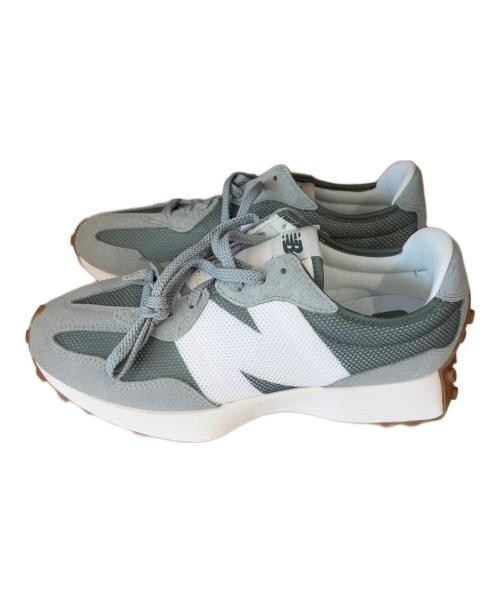 NEW BALANCE（ニューバランス）NEW BALANCE (ニューバランス) MS327MS ローカットスニーカー グリーン×ホワイト サイズ:28.5cm 未使用品の古着・服飾アイテム