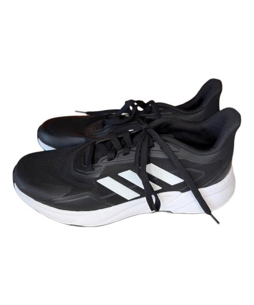 adidas（アディダス）adidas (アディダス) ローカットスニーカー ブラック×ホワイト サイズ:28cmの古着・服飾アイテム