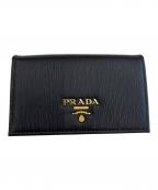 PRADAプラダ）の古着「カードケース」｜ブラック