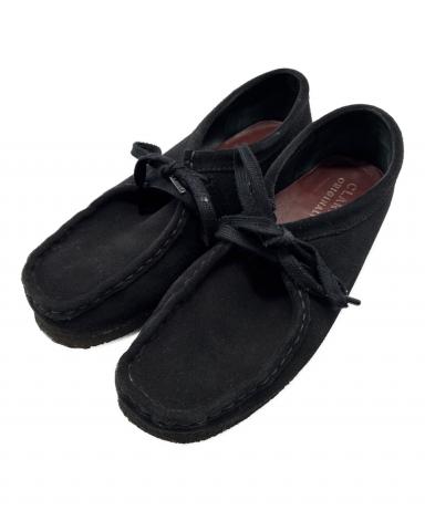 中古・古着通販】CLARKS (クラークス) ワラビーシューズ ブラック