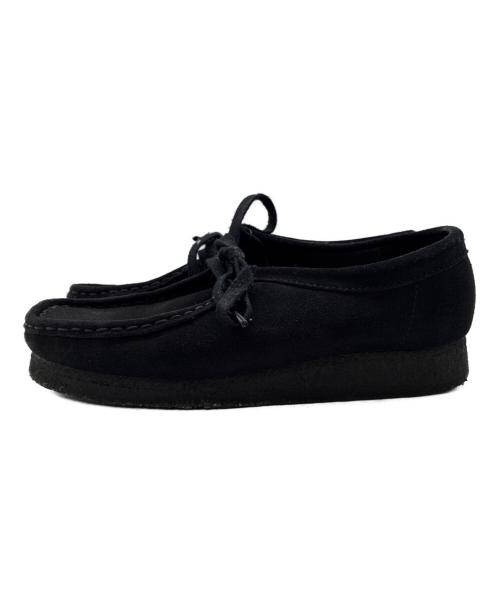 CLARKS（クラークス）CLARKS (クラークス) ワラビーシューズ ブラック サイズ:EU39の古着・服飾アイテム