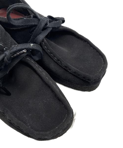 CLARKS（クラークス）CLARKS (クラークス) ワラビーシューズ ブラック サイズ:EU39の古着・服飾アイテム