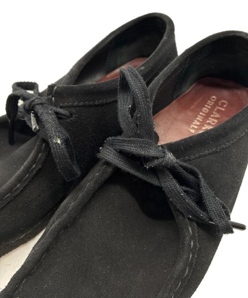 CLARKS（クラークス）CLARKS (クラークス) ワラビーシューズ ブラック サイズ:EU39の古着・服飾アイテム