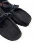 中古・古着 CLARKS (クラークス) ワラビーシューズ ブラック サイズ:EU39：4000円