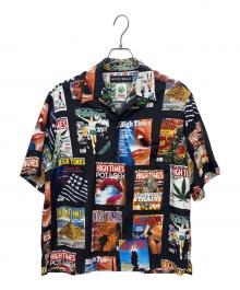 WACKO MARIA（ワコマリア）の古着「HAWAIIAN SHIRT - HIGHTIMES-WM-HI10」｜ブラック×ホワイト