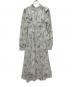 rose muse (ロゼミューズ) ribbon pattern pleated dress ホワイト サイズ:S：10000円