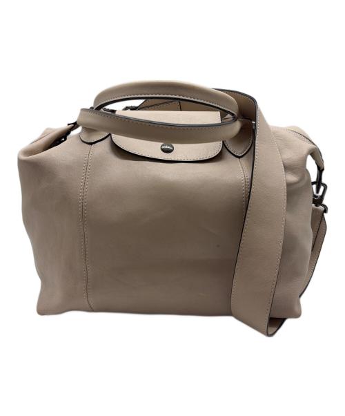 LONGCHAMP（ロンシャン）LONGCHAMP (ロンシャン) 2WAYバッグ ベージュの古着・服飾アイテム