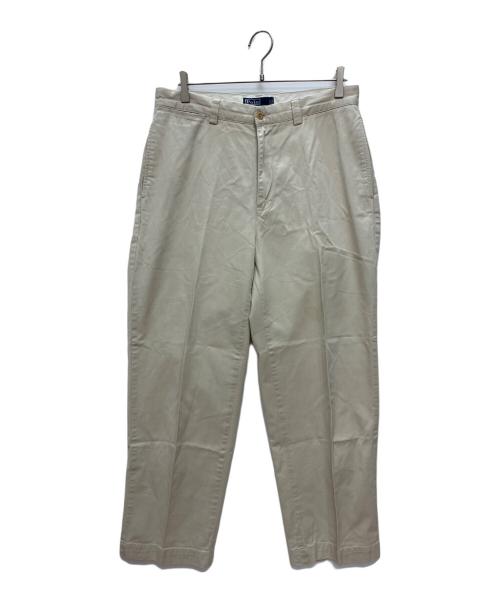 POLO RALPH LAUREN（ポロ・ラルフローレン）POLO RALPH LAUREN (ポロ・ラルフローレン) ポロチノ PHILIP PANT ベージュ サイズ:W33×L30の古着・服飾アイテム