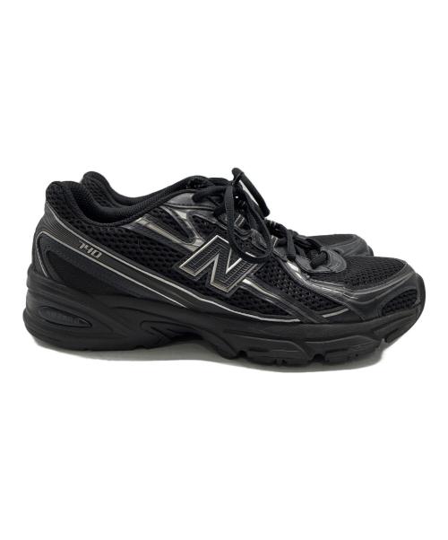 NEW BALANCE（ニューバランス）NEW BALANCE (ニューバランス) ローカットスニーカー ブラック サイズ:25cmの古着・服飾アイテム