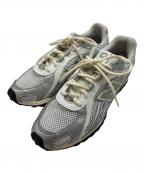 NEW BALANCEニューバランス）の古着「ローカットスニーカー」｜シルバー×グリーン
