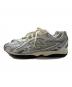 NEW BALANCE (ニューバランス) ローカットスニーカー シルバー×グリーン サイズ:26cm：9000円