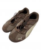 PUMAプーマ）の古着「ローカットスニーカー」｜ブラウン