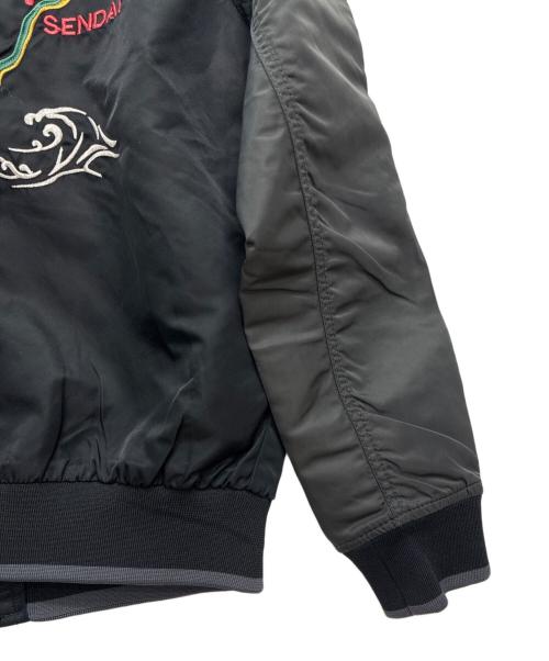 GAP（ギャップ）GAP (ギャップ) 日本列島 スーベニアジャケット ブラック サイズ:Sの古着・服飾アイテム