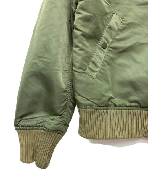 ALPHA（アルファ）ALPHA (アルファ) MA-1ジャケット グリーン サイズ:XLの古着・服飾アイテム