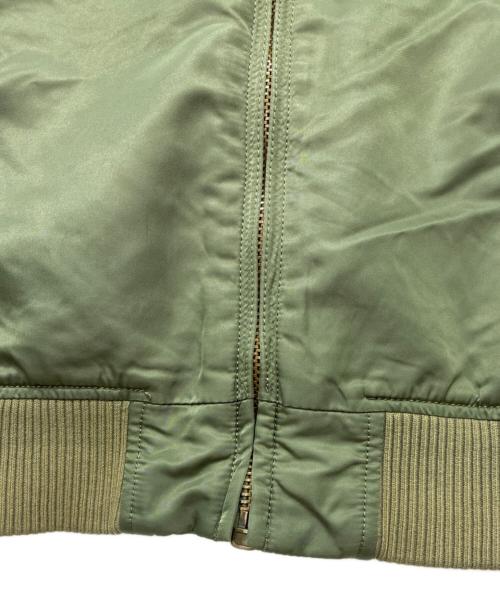ALPHA（アルファ）ALPHA (アルファ) MA-1ジャケット グリーン サイズ:XLの古着・服飾アイテム