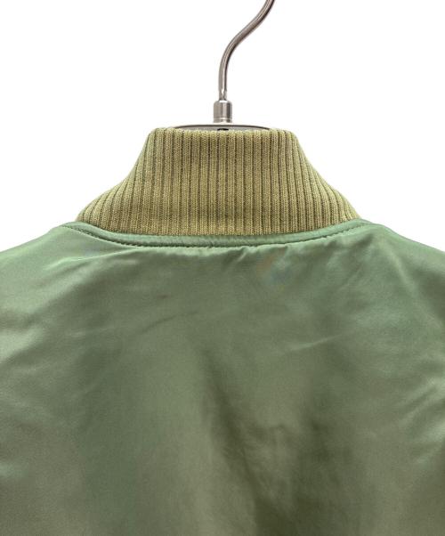 ALPHA（アルファ）ALPHA (アルファ) MA-1ジャケット グリーン サイズ:XLの古着・服飾アイテム