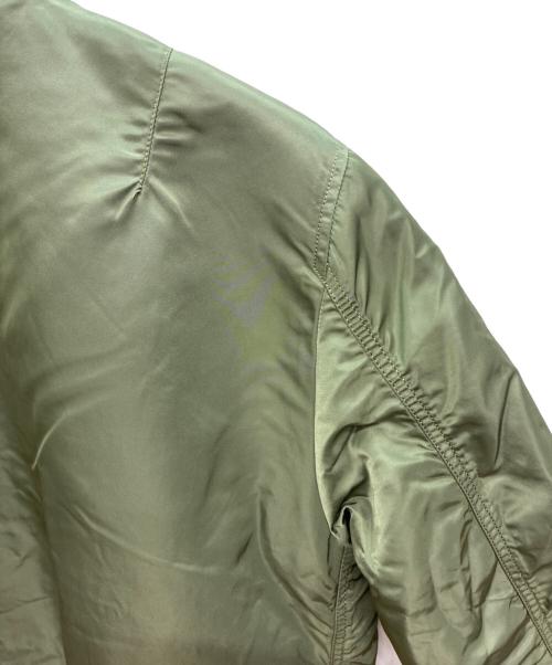 ALPHA（アルファ）ALPHA (アルファ) MA-1ジャケット グリーン サイズ:XLの古着・服飾アイテム