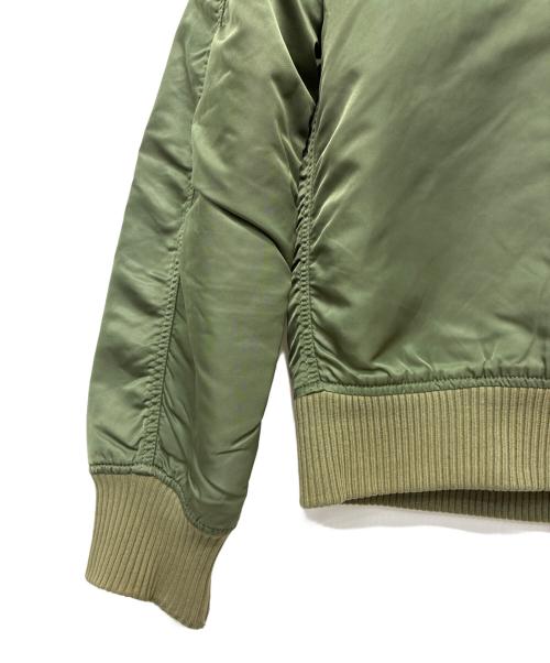 ALPHA（アルファ）ALPHA (アルファ) MA-1ジャケット グリーン サイズ:XLの古着・服飾アイテム