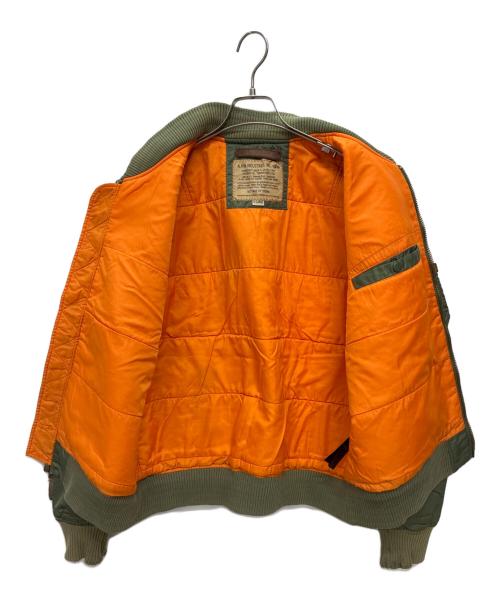 ALPHA（アルファ）ALPHA (アルファ) MA-1ジャケット グリーン サイズ:XLの古着・服飾アイテム