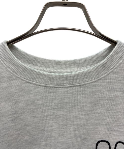YESEYESEE（イエスアイシー）YESEYESEE (イエスアイシー) C-Logo Sweatshirt ライトグレー サイズ:Mの古着・服飾アイテム