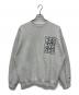 YESEYESEE（イエスアイシー）の古着「C-Logo Sweatshirt」｜ライトグレー