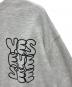 中古・古着 YESEYESEE (イエスアイシー) C-Logo Sweatshirt ライトグレー サイズ:M：5000円