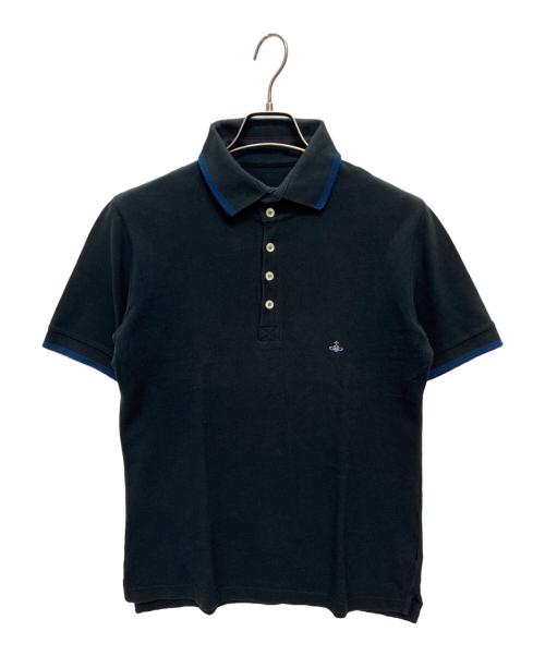 Vivienne Westwood man（ヴィヴィアン ウェストウッド マン）Vivienne Westwood man (ヴィヴィアン ウェストウッド マン) ポロシャツ ネイビー サイズ:Mの古着・服飾アイテム