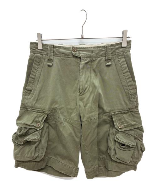 POLO RALPH LAUREN（ポロ・ラルフローレン）POLO RALPH LAUREN (ポロ・ラルフローレン) カーゴショートパンツ カーキ サイズ:28の古着・服飾アイテム