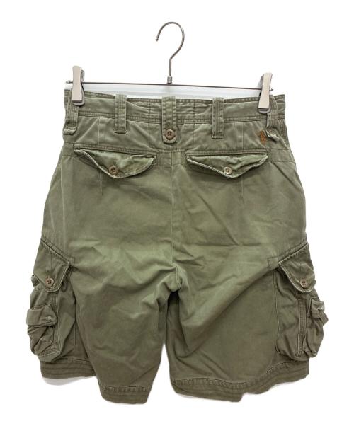 POLO RALPH LAUREN（ポロ・ラルフローレン）POLO RALPH LAUREN (ポロ・ラルフローレン) カーゴショートパンツ カーキ サイズ:28の古着・服飾アイテム