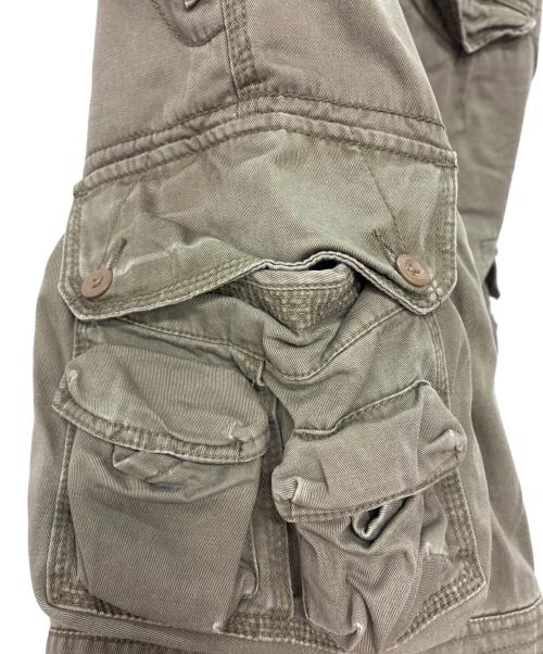 POLO RALPH LAUREN（ポロ・ラルフローレン）POLO RALPH LAUREN (ポロ・ラルフローレン) カーゴショートパンツ カーキ サイズ:28の古着・服飾アイテム