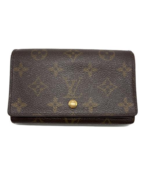 LOUIS VUITTON（ルイ ヴィトン）LOUIS VUITTON (ルイ ヴィトン) モノグラム ポルトモネ・ビエ・トレゾール 2つ折り財布の古着・服飾アイテム