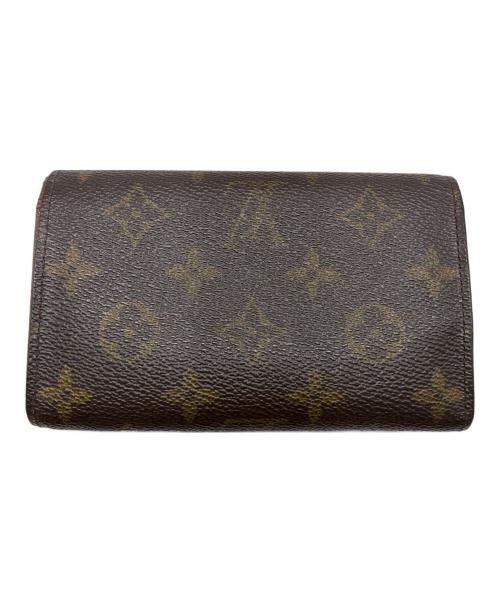 LOUIS VUITTON（ルイ ヴィトン）LOUIS VUITTON (ルイ ヴィトン) モノグラム ポルトモネ・ビエ・トレゾール 2つ折り財布の古着・服飾アイテム