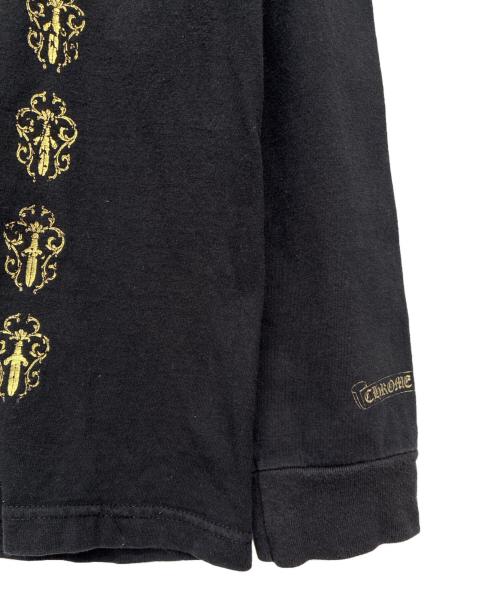 CHROME HEARTS（クロムハーツ）CHROME HEARTS (クロムハーツ) ヴァインダガー ポケット 長袖カットソー ブラック サイズ:Lの古着・服飾アイテム