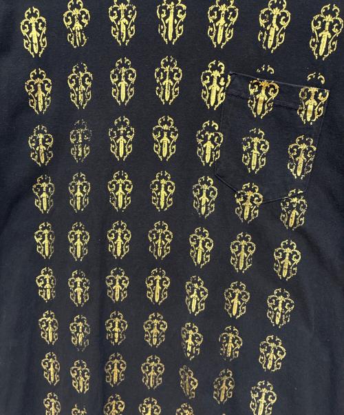 CHROME HEARTS（クロムハーツ）CHROME HEARTS (クロムハーツ) ヴァインダガー ポケット 長袖カットソー ブラック サイズ:Lの古着・服飾アイテム