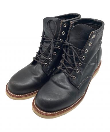 CHIPPEWA チペワ ブーツ UK8 1/2(27cm位) 黒 【古着】【中古】 中古・古着通販】CHIPPEWA (チペワ) ワークブーツ ブラック サイズ:8 1