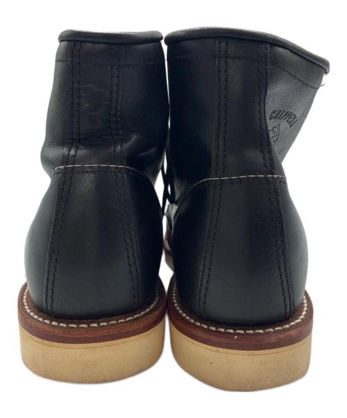 CHIPPEWA（チペワ）CHIPPEWA (チペワ) ワークブーツ ブラック サイズ:8 1/2Dの古着・服飾アイテム