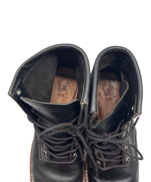CHIPPEWA（チペワ）CHIPPEWA (チペワ) ワークブーツ ブラック サイズ:8 1/2Dの古着・服飾アイテム