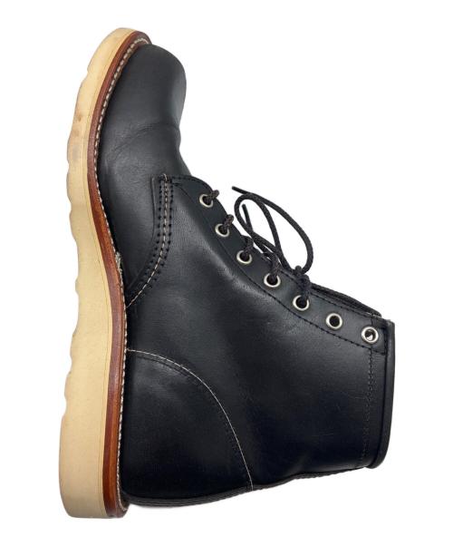 CHIPPEWA（チペワ）CHIPPEWA (チペワ) ワークブーツ ブラック サイズ:8 1/2Dの古着・服飾アイテム
