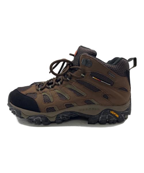 MERRELL（メレル）MERRELL (メレル) MOAB MID GORE-TEX トレッキングシューズ ブラウン サイズ:US8.5の古着・服飾アイテム