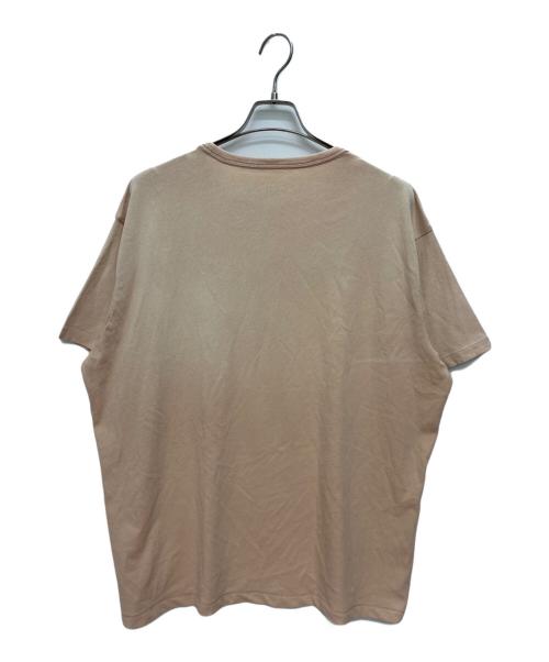 RRL（ダブルアールエル）RRL (ダブルアールエル) コットンヘンプ グラフィックTシャツ ピンク サイズ:XXLの古着・服飾アイテム