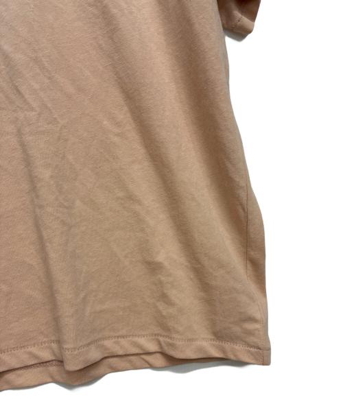 RRL（ダブルアールエル）RRL (ダブルアールエル) コットンヘンプ グラフィックTシャツ ピンク サイズ:XXLの古着・服飾アイテム