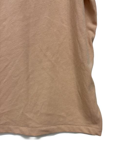 RRL（ダブルアールエル）RRL (ダブルアールエル) コットンヘンプ グラフィックTシャツ ピンク サイズ:XXLの古着・服飾アイテム